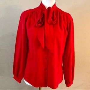 Vintage Pussybow Blouse